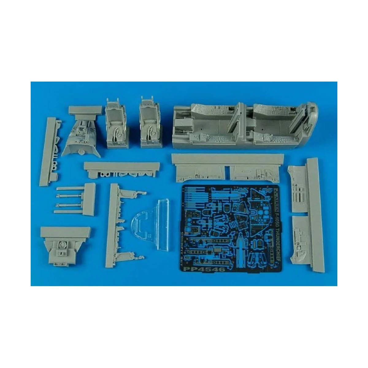 F-105G Thunderchief cockpit set f. MON, 1/48 - Aires 4546