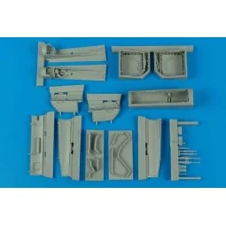 Su-27 Flanker B wheel bay f. Academy, 1/48 - Aires 4549