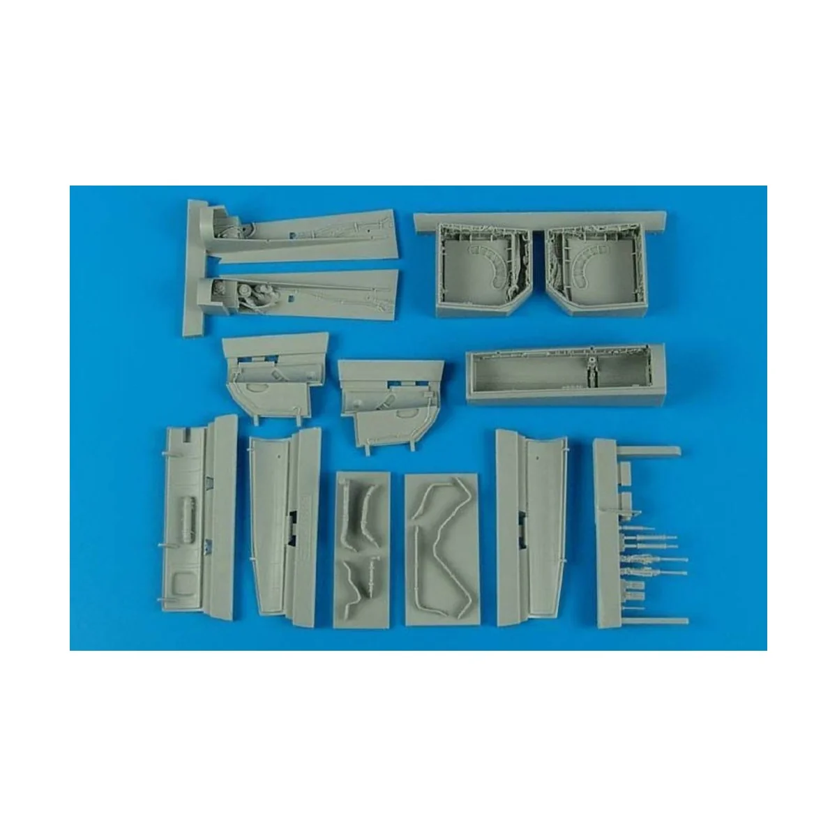 Su-27 Flanker B wheel bay f. Academy, 1/48 - Aires 4549