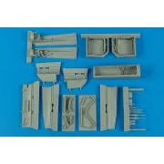 Su-27 Flanker B wheel bay f. Academy, 1/48 - Aires 4549