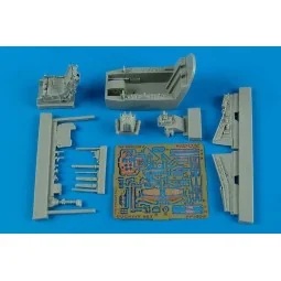 Yak-38 Forger cockpit set f. Trumpeter - Aires 4550