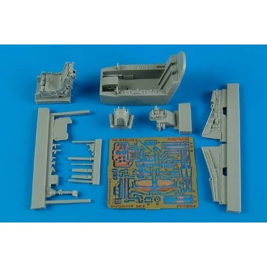 Yak-38 Forger cockpit set f. Trumpeter, 1/48 - Aires 4550 Yak-38 Forger cockpit set f. Trumpeter, 1/48 - Aires 4550