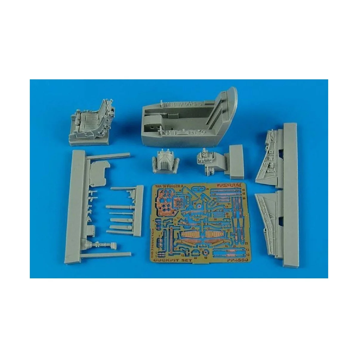 Yak-38 Forger cockpit set f. Trumpeter, 1/48 - Aires 4550 Yak-38 Forger cockpit set f. Trumpeter, 1/48 - Aires 4550