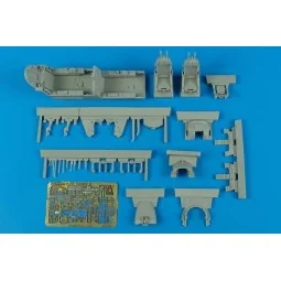 F-5F Tiger II cockpit set for AFV Club - Aires 4551