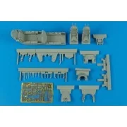 F-5F Tiger II cockpit set for AFV Club, 1/48 - Aires 4551