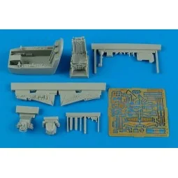 Yak-38M Forger A cockpit set for TRU, 1/48 - Aires 4552