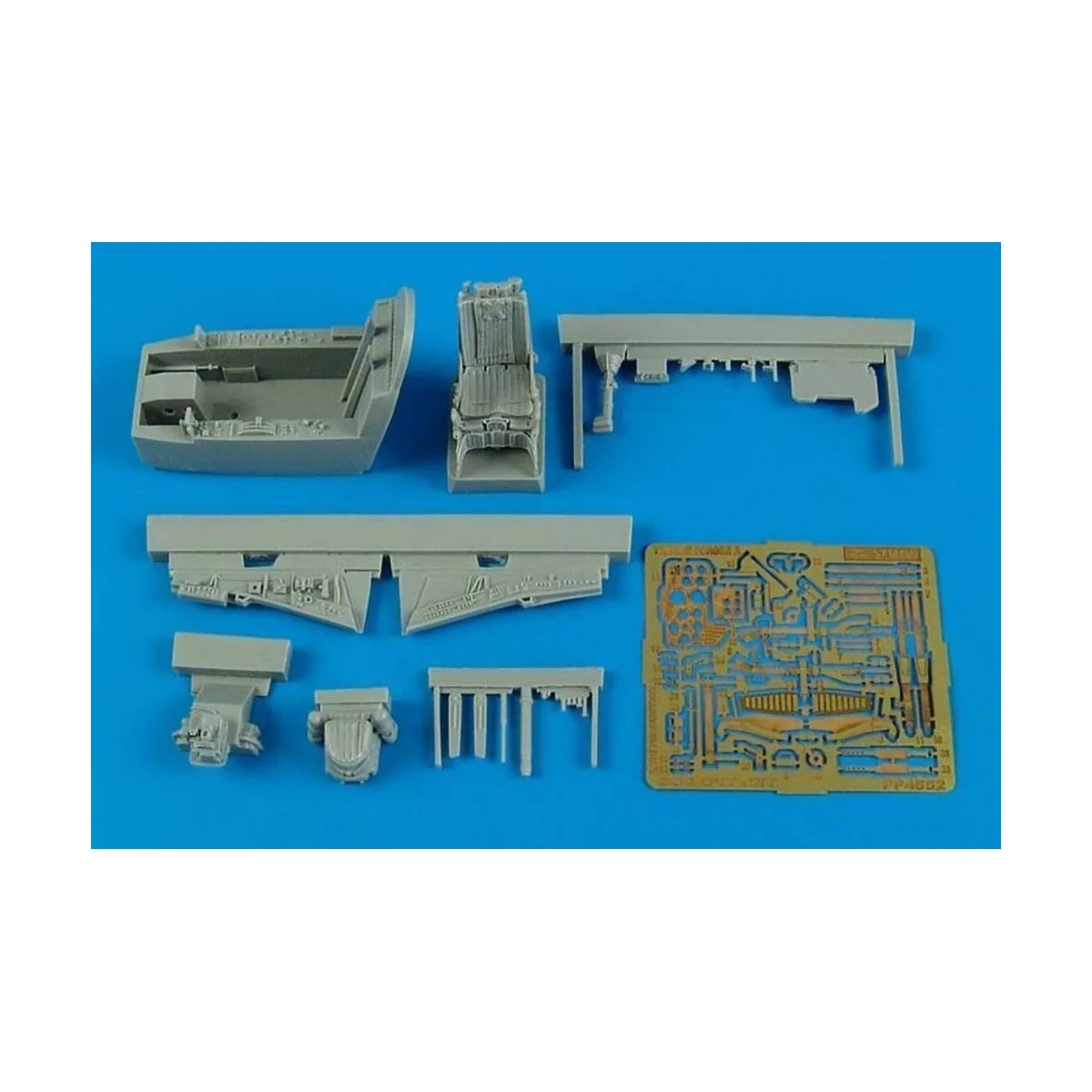 Yak-38M Forger A cockpit set for TRU, 1/48 - Aires 4552