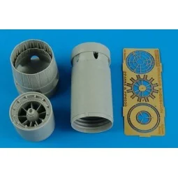 Mirage 200C/B/D/N ehaust nozzle-opened - Aires 4553