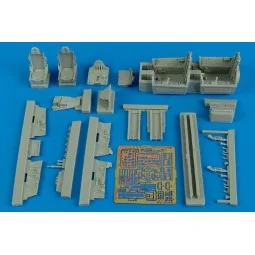 F-100F Super Sabre cockp.set-late v.TRU, 1/48 - Aires 4558