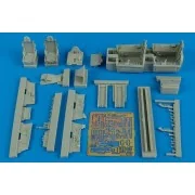 F-100F Super Sabre cockp.set-late v.TRU - Aires 4558