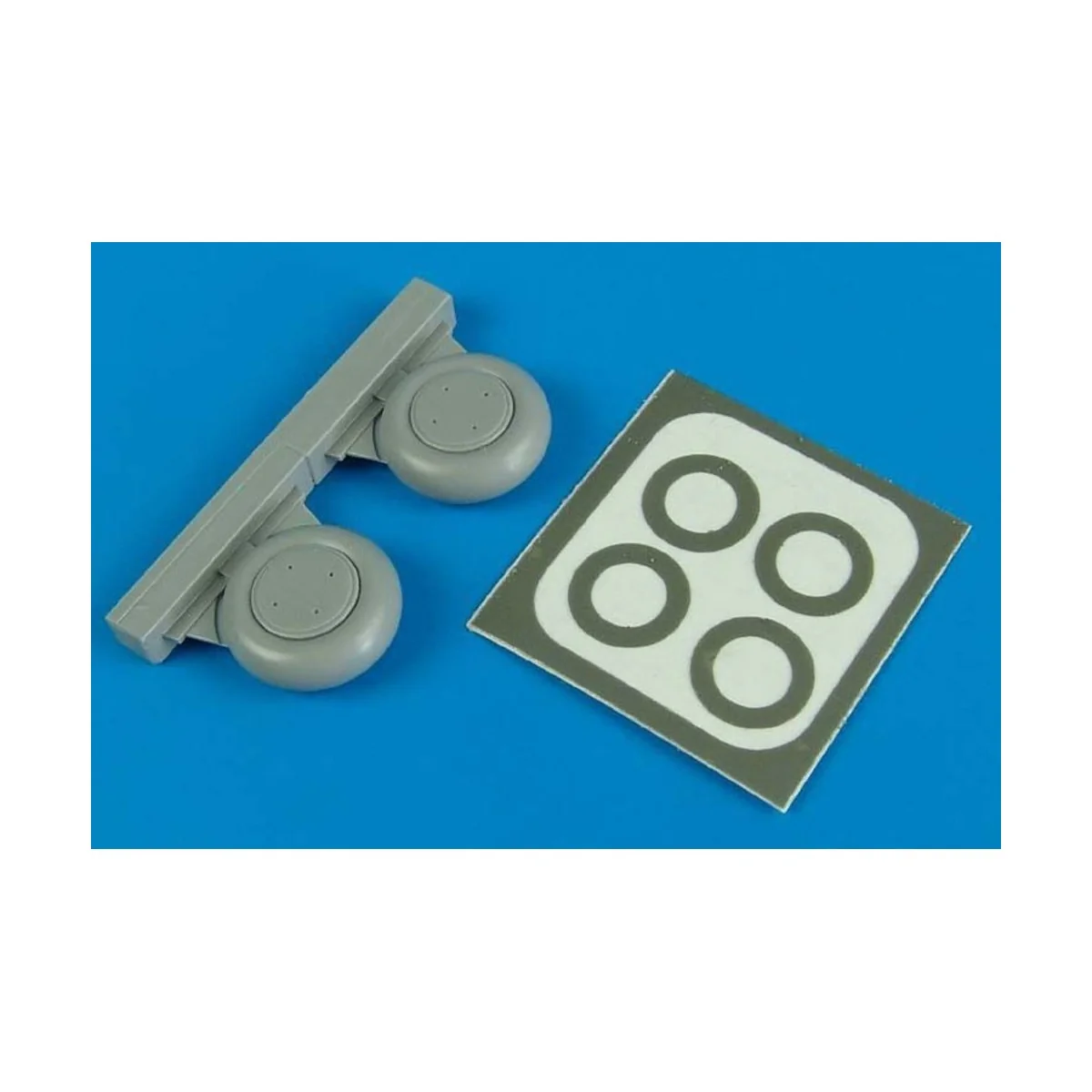 TBD-1 Devastator wheels & paint masks, 1/48 - Aires 4559