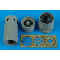 Mirage 2000C/B/D/N exh. nozzles-opened, 1/48 - Aires 4560