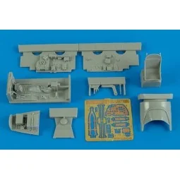 P-38J Lightning cockpit set for Academy - Aires 4564