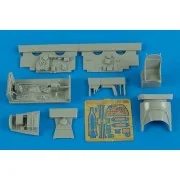 P-38J Lightning cockpit set for Academy - Aires 4564