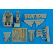 F-100C Super Sabre-early cockpit set TRU - Aires 4568