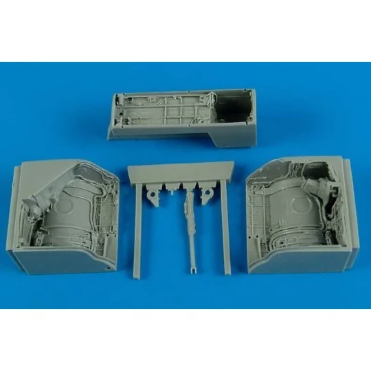 MiG-23 Flogger wheel bay for Trumpeter, 1/48 - Aires 4569 MiG-23 Flogger wheel bay for Trumpeter, 1/48 - Aires 4569