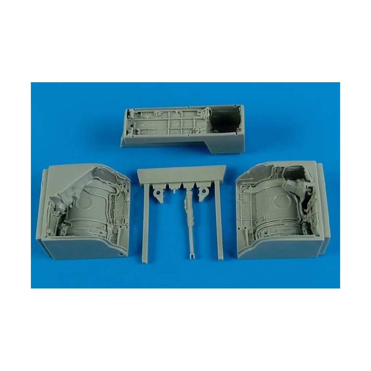 MiG-23 Flogger wheel bay for Trumpeter, 1/48 - Aires 4569 MiG-23 Flogger wheel bay for Trumpeter, 1/48 - Aires 4569