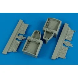 F4U-4 Corsair whell bay for Hobby Boss, 1/48 - Aires 4572