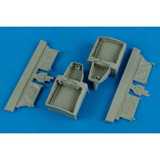 F4U-4 Corsair whell bay for Hobby Boss, 1/48 - Aires 4572