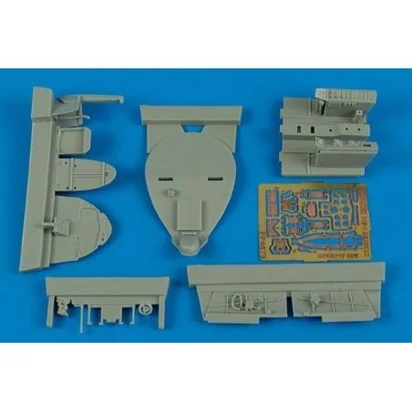 F8F-1 Bearcat cockpit set f.Hobby Boss, 1/48 - Aires 4573