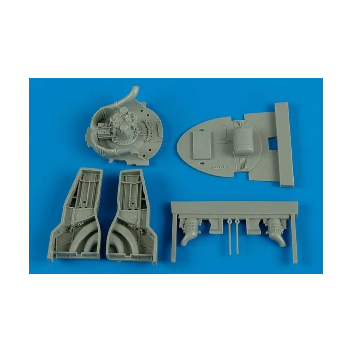 F8F-1 Bearcat wheel bay for Hobby Boss, 1/48 - Aires 4574 F8F-1 Bearcat wheel bay for Hobby Boss, 1/48 - Aires 4574