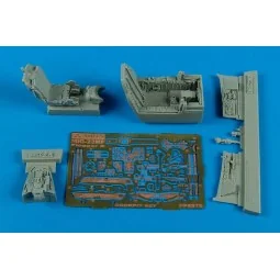 MiG 23MF Flogger B cockpit set for TRU, 1/48 - Aires 4575