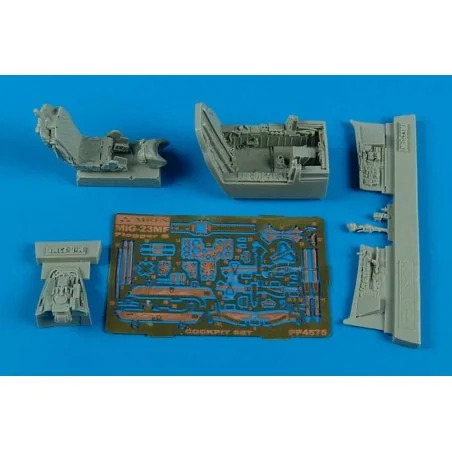MiG 23MF Flogger B cockpit set for TRU, 1/48 - Aires 4575