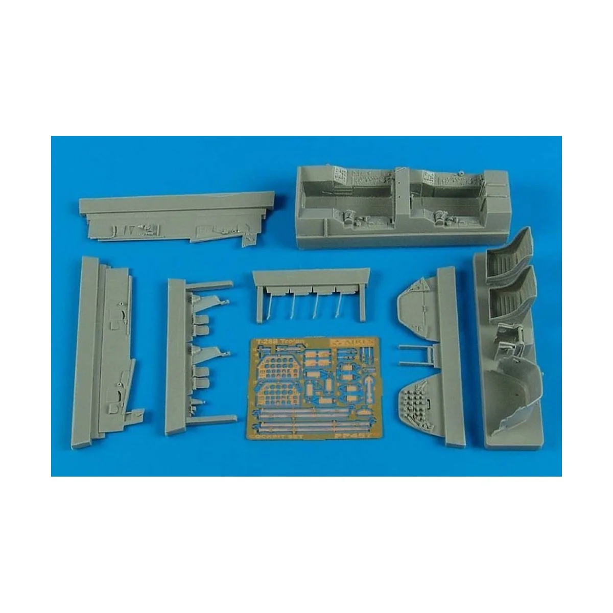 T-28 Trojan cockpit set for Roden, 1/48 - Aires 4576