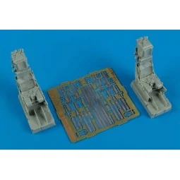 M.B. Mk-10Q ejection seat(Mirage2000BND), 1/48 - Aires 4577