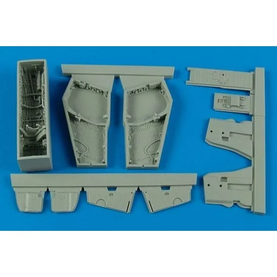 F-4B/N Phantom II wheel bays f. Academy, 1/48 - Aires 4579
