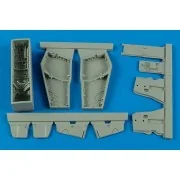 F-4B/N Phantom II wheel bays f. Academy - Aires 4579