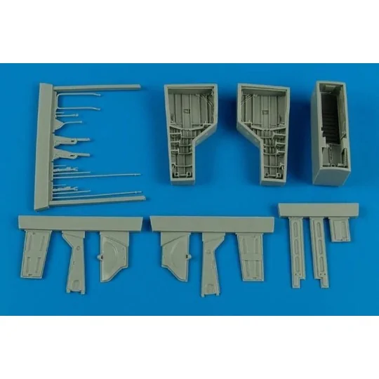 T-28 Trojan wheel bay for Roden, 1/48 - Aires 4584