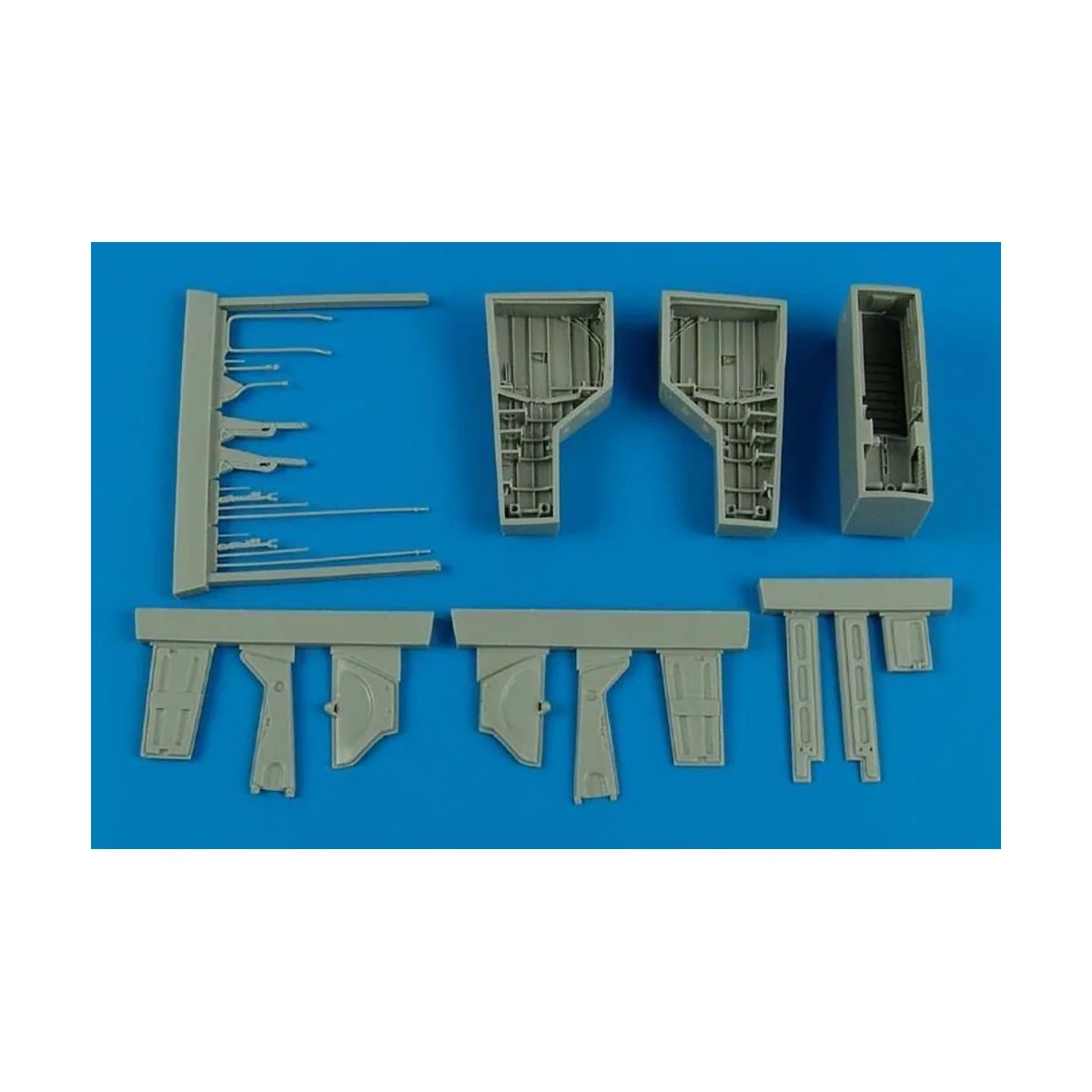 T-28 Trojan wheel bay for Roden, 1/48 - Aires 4584