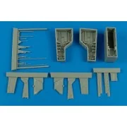 T-28 Trojan wheel bay for Roden - Aires 4584