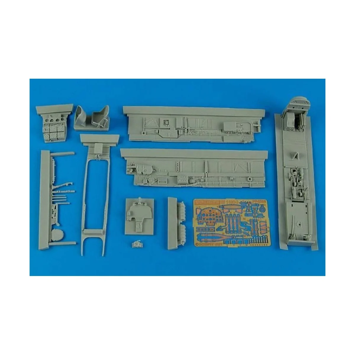 Bf 110D-3 cockpit set for Cyber-Hobby - Aires 4586