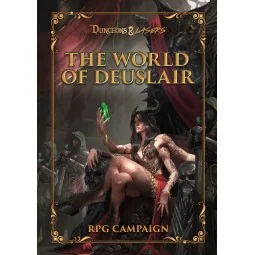 Dungeons & Lasers THE WORLD OF DEUSLAIR: RPG CAMPAIGN (hardcover) -...