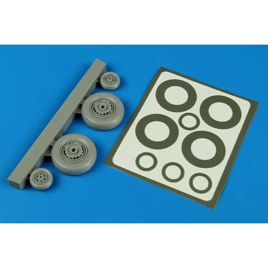 S2F Tracker wheels & p. masks f. Kinetic - Aires 4593