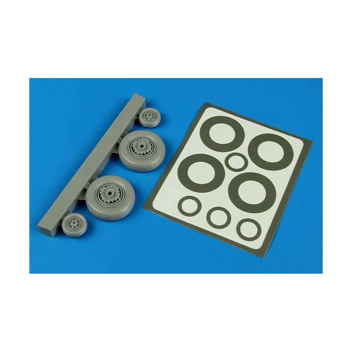 S2F Tracker wheels & p. masks f. Kinetic - Aires 4593