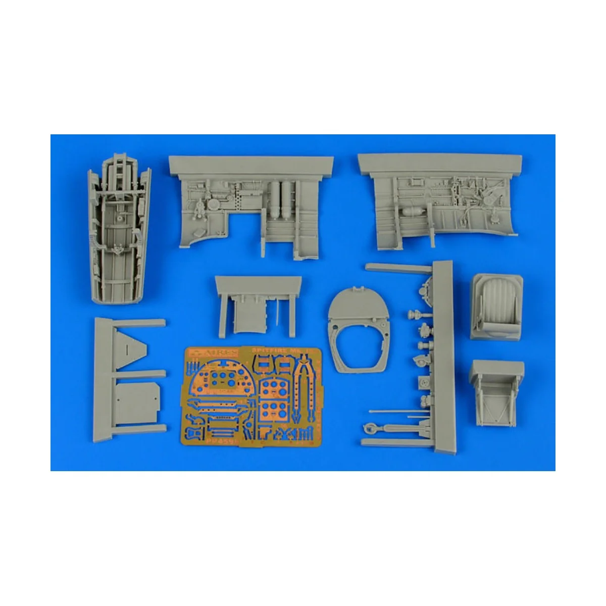 Spitfire Mk.IX cockpit set FOR Eduard, 1/48 - Aires 4596