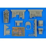 Spitfire Mk.IX cockpit set FOR Eduard, 1/48 - Aires 4596