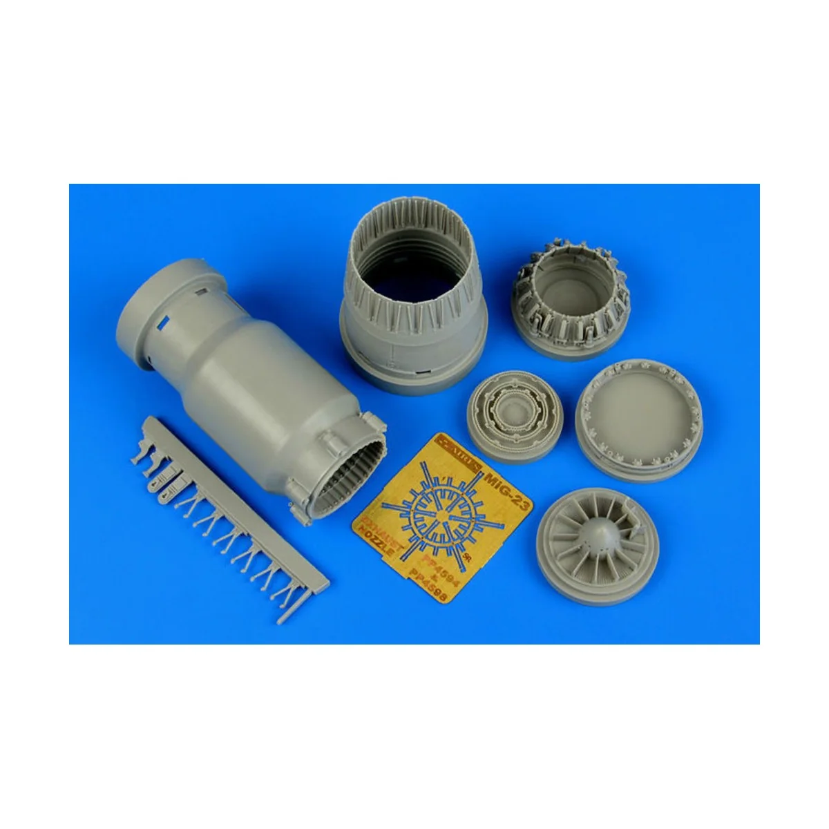 MiG-23 Flogger exhaust nozzle for Trumpe, 1/48 - Aires 4598 MiG-23 Flogger exhaust nozzle for Trumpe, 1/48 - Aires 4598