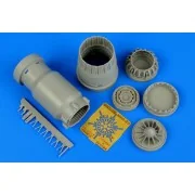 MiG-23 Flogger exhaust nozzle for Trumpe, 1/48 - Aires 4598 MiG-23 Flogger exhaust nozzle for Trumpe, 1/48 - Aires 4598