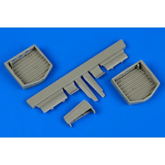 P-40M Kitty Hawk wheel bay for Hobby Bo - Aires 4602