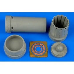 Jas-39A Gripen exhaust nozz.op.f.KittyHa, 1/48 - Aires 4603