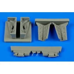 Sepecat Jaguar gun bay for Kitty Hawk, 1/48 - Aires 4605