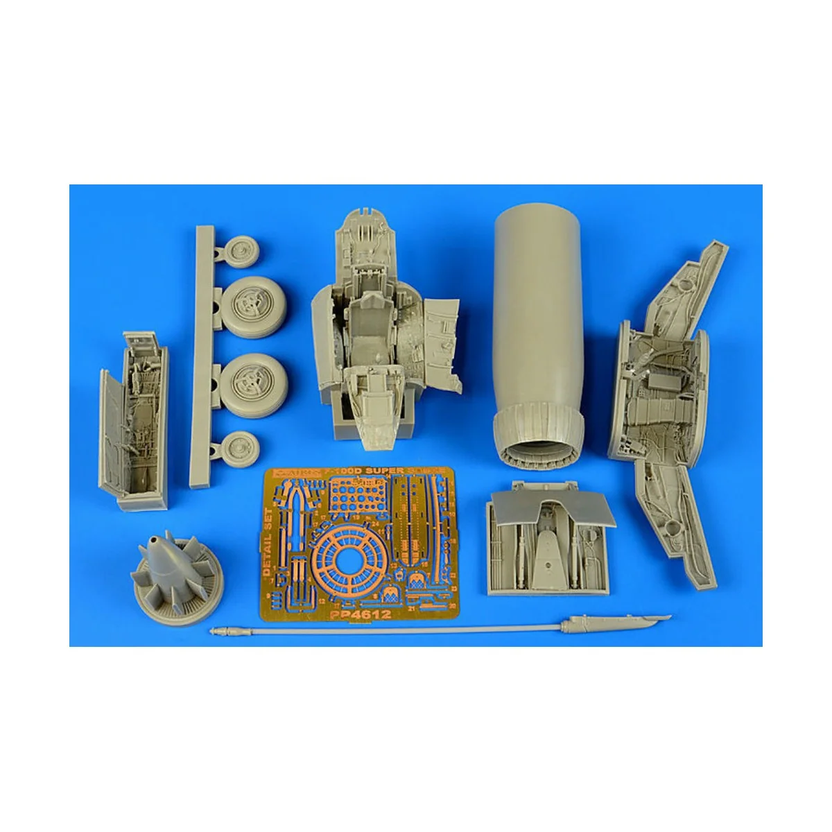 F-100D Super Sabre deteil set for Trumpe - Aires 4612