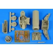 F-100D Super Sabre deteil set for Trumpe, 1/48 - Aires 4612