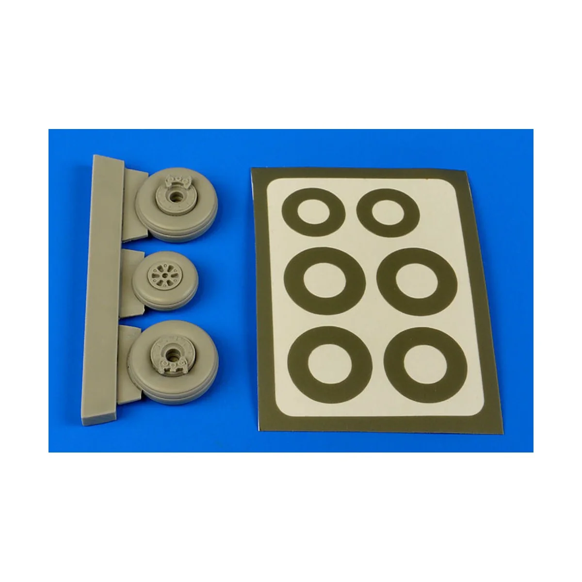 OV-1 Mohawk wheels & paint masks f.Roden - Aires 4614