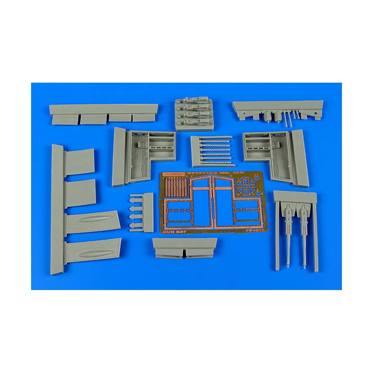 Spitfire Mk.IXe gun bay for Eduard, 1/48 - Aires 4615 Spitfire Mk.IXe gun bay for Eduard, 1/48 - Aires 4615