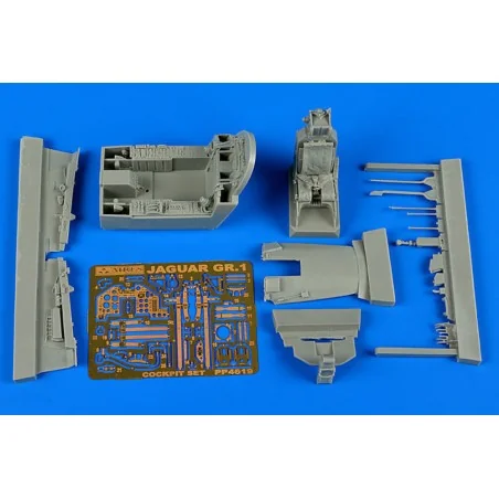 Sepecat Jaguar GR.1 cockpit set f.KittyH, 1/48 - Aires 4619